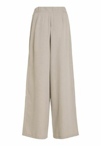 VILA HIGH WAIST - Stoffhose - feather gray
