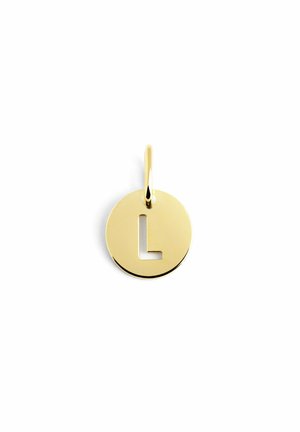 MINI MEDALLION LETTER - Pendentif - letra l oro