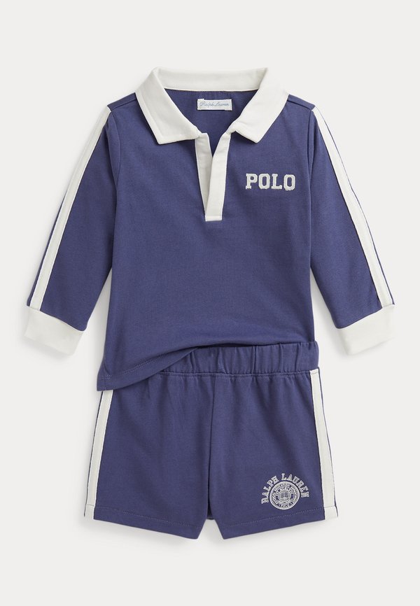 LOGO COTTON POLO SHIRT & SHORT SET - Polo shirt 1