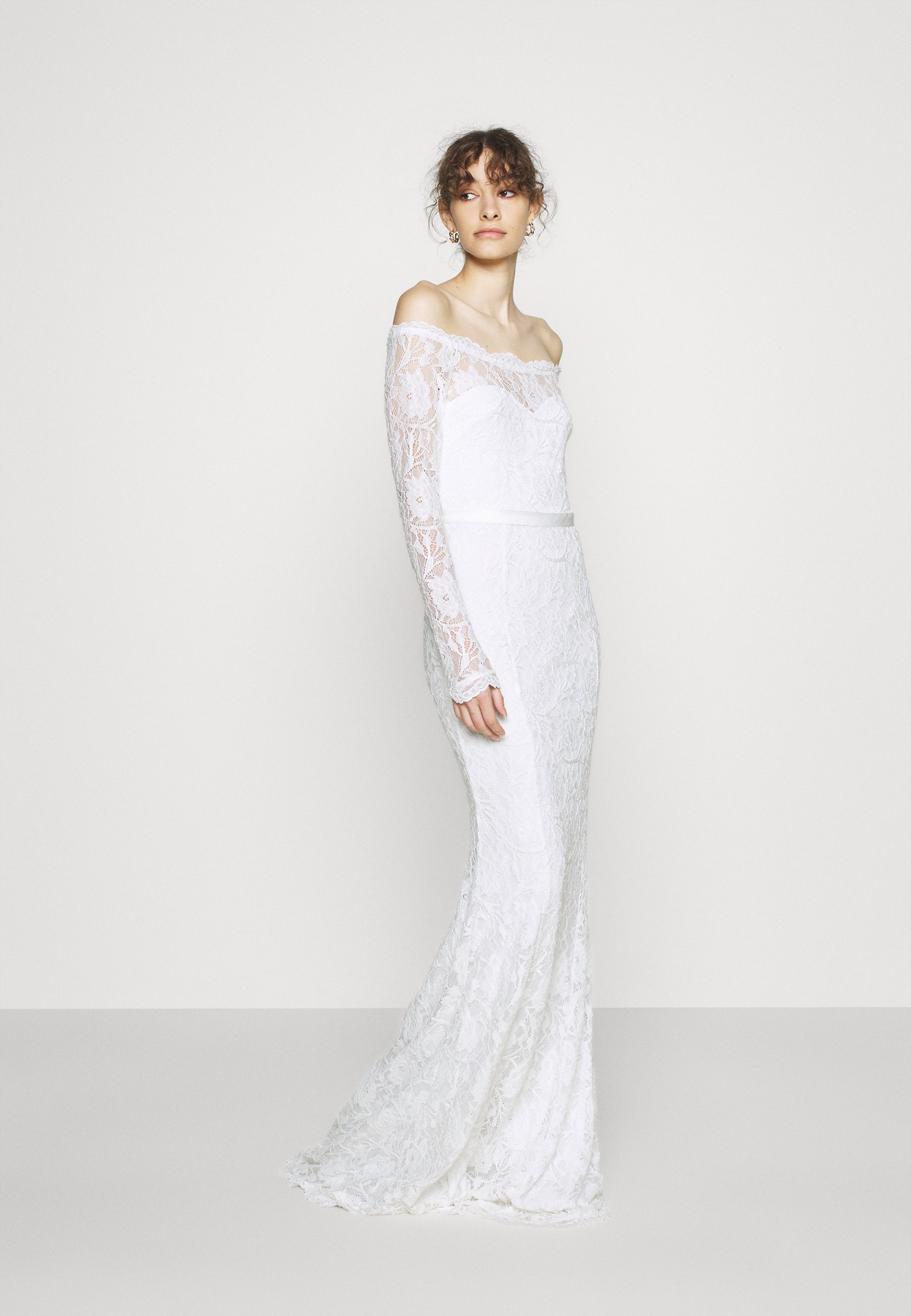 Nly by Nelly SAY YES GOWN - Abito da sera - white/bianco - Zalando.it