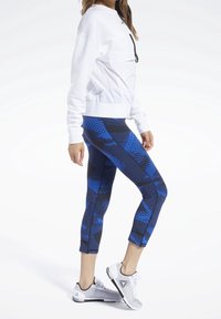 Reebok 3/4 sportovní kalhoty - blue