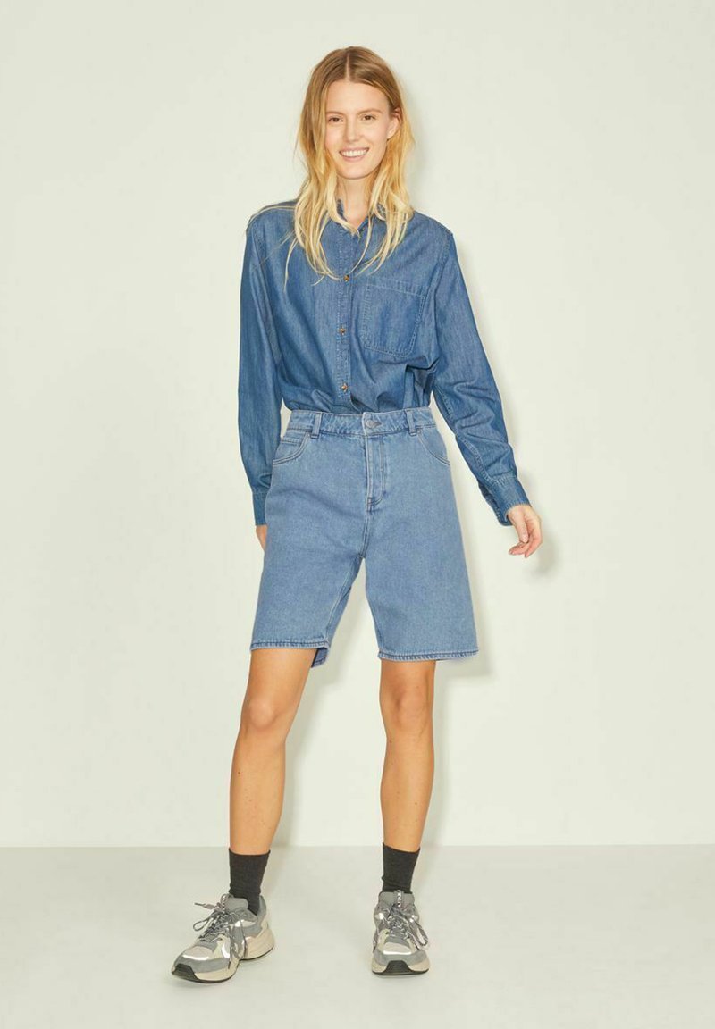 Damen Kleider | JJXX Jeans Shorts light blue denim/light-blue denim - XV29612 Damen Kleider | JJXX Jeans Shorts light blue denim/light-blue denim - XV29612