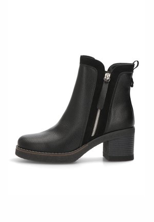 Botines con plataforma - black