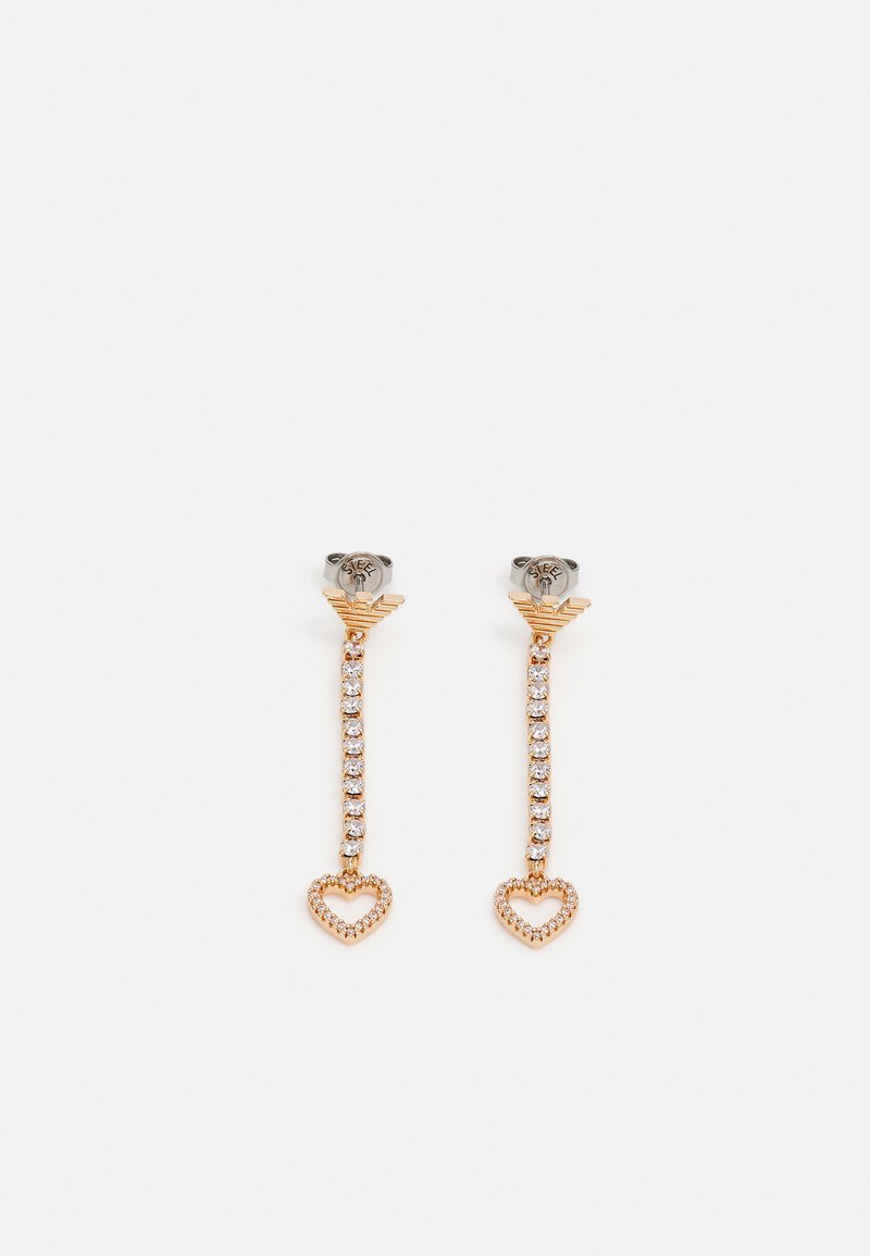 Emporio Armani SENTIMENTAL EARRING - Earrings - rose gold-coloured