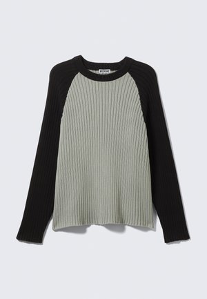 BOXY SWEATER - Pullover - grey medium dusty
