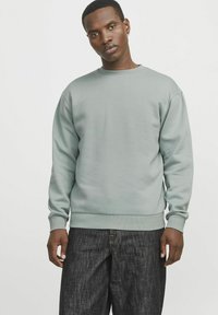 Jack & Jones - JJEBRADLEY CREW  - Sportinis megztinis - iceberg green Miniatiūros vaizdas 1