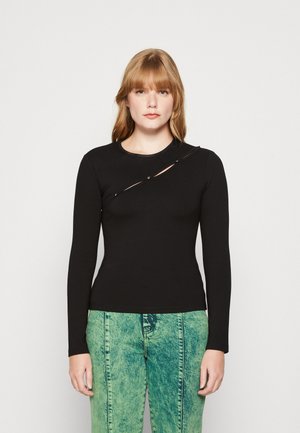 Samsøe Samsøe LUANNE - Μπλούζα με μακριά μανίκια - black