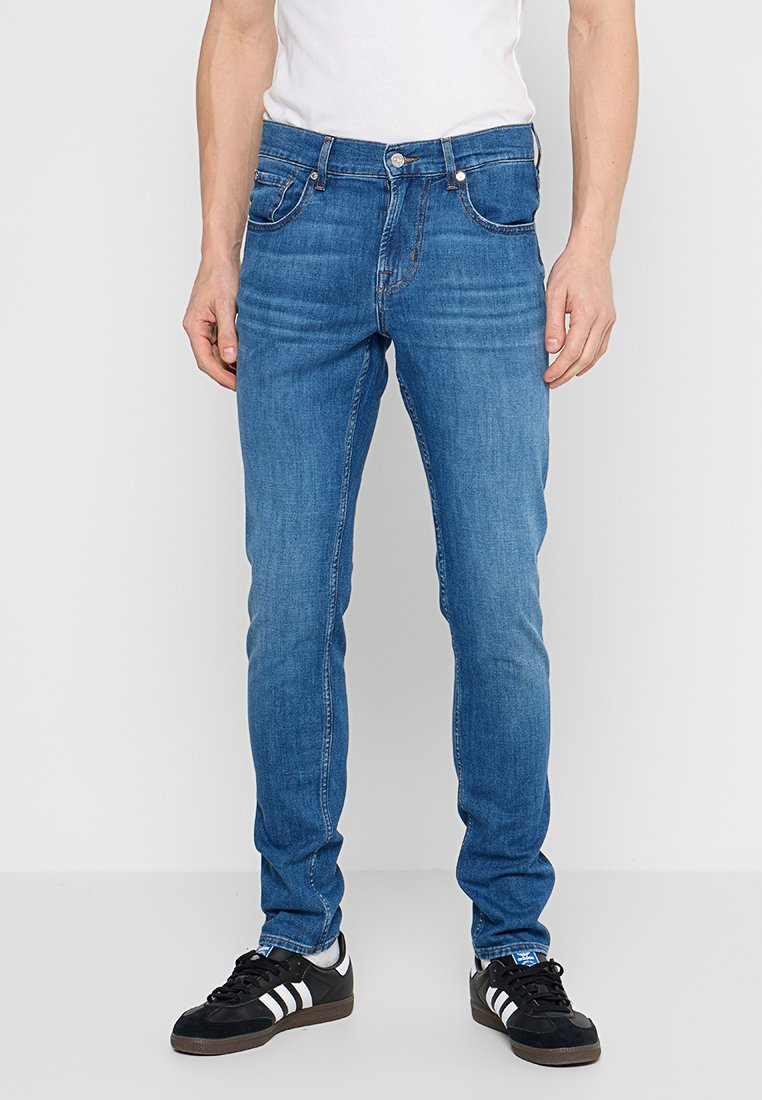 7 For All Mankind Slim fit jeans blauw
