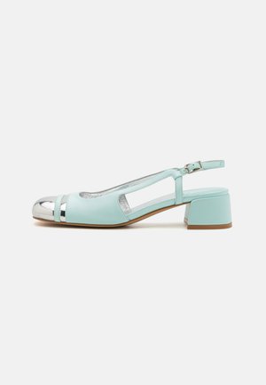 Classic heels - mint green/silver