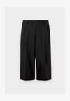 PAT PLEATED - Σορτς - black