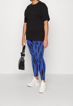 Noisy May Curve Leggings - blue