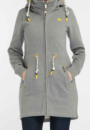 Schmuddelwedda Sudadera con cremallera - mottled grey