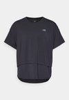 DRAPEY OVERSIZED - Marškinėliai su spaudiniu - black