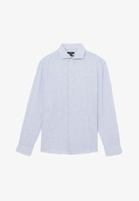 Wybrany, soft blue white fine stripe