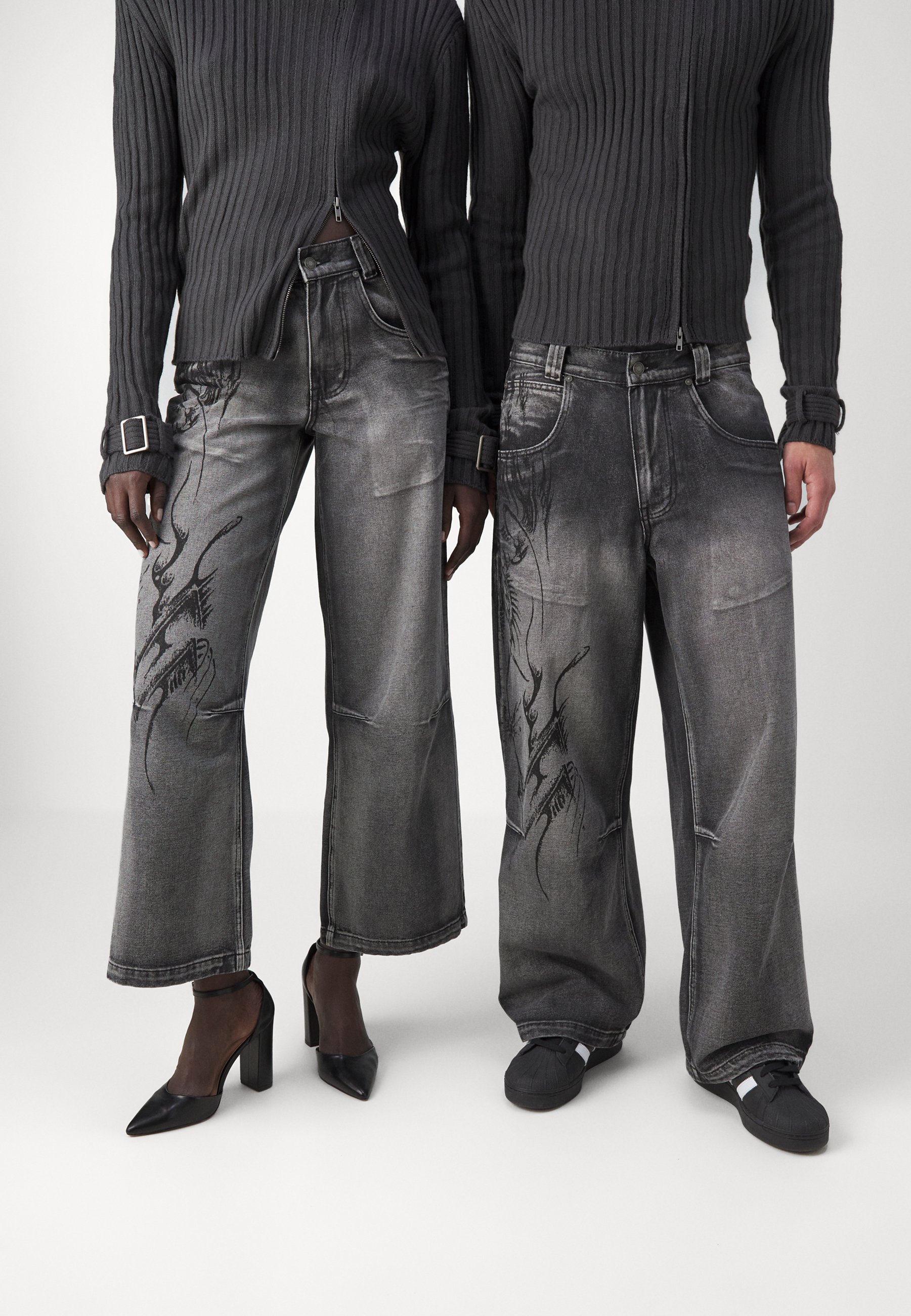 Jaded London LAZY WILLY - Loose Jeans - black - Zalando.co.uk