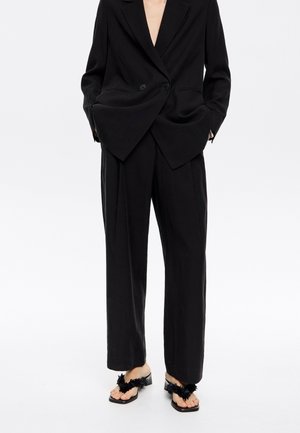 Bimba Y Lola PINZAS TOBILLERO  - Pantalones - black