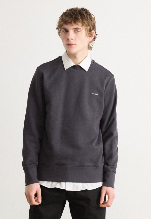 LABEL CREW NECK - Sweatshirt - phantom