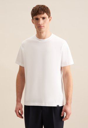 Seidensticker, REGULAR FIT - T-shirt basique - white