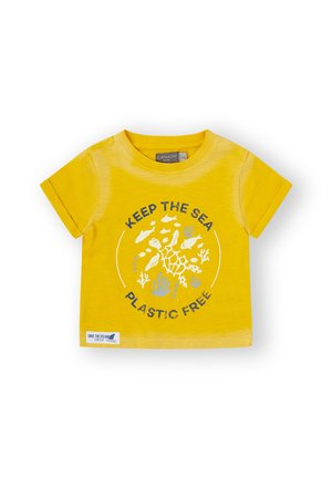 TURTLE - Camiseta estampada - amarillo