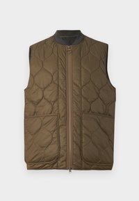 RE ENGINEERED UTILITY LIDDESDALE QUILTED - Colete - dark olive