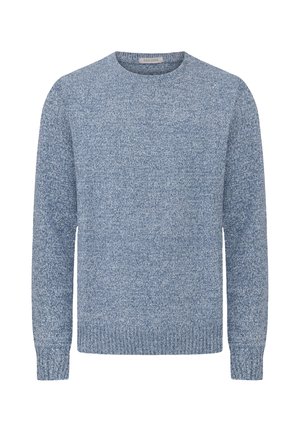 Striktrøje - light blue