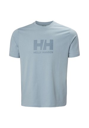 Helly Hansen, LOGO 3.0 - T-shirt print - windy blue