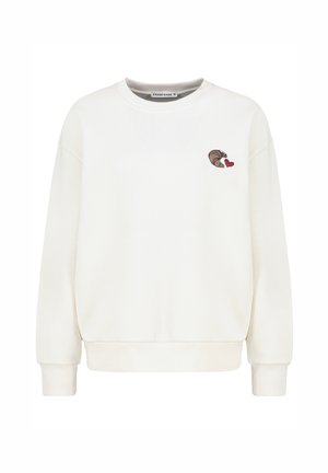 BESTICKTER - Sweatshirt - white