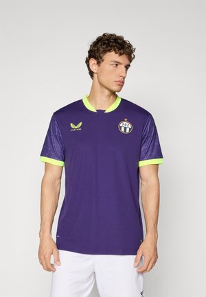 FC ZURICH AWAY SHORT SLEEVE SHIRT - Sport T-shirt - parachute purple/safety yellow