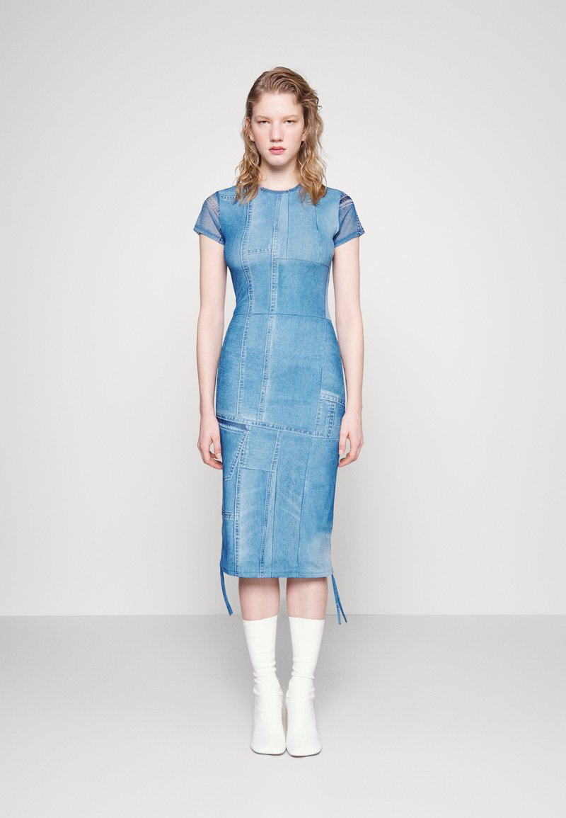 HUGO NERANA Robe chemise open miscellaneous/bleu clair ZALANDO.FR