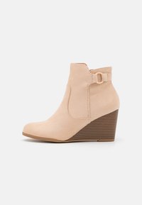 Anna Field Botines bajos - beige