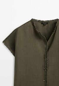 Massimo Dutti Blouse - dark green