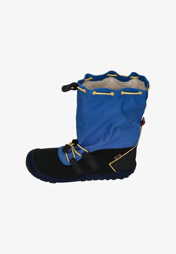 Schnürstiefel – turquoise