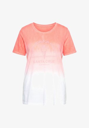 Angel of Style, SANTA CRUZ GRADIENT GRAPHIC TEE - Camiseta estampada - coral