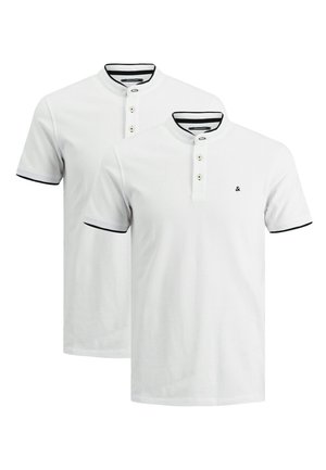 2ER PACK PAULOS MAO - T-Shirt basic - weiß