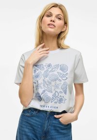 VILA VINORA S/S NOOS - T-shirts print - bright white