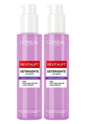 L'ORÉAL PARIS REVITALIFT FILLER DETERGENTE LEVIGANTE CON ACIDO- 2 PACK - Gel detergente - trasparente