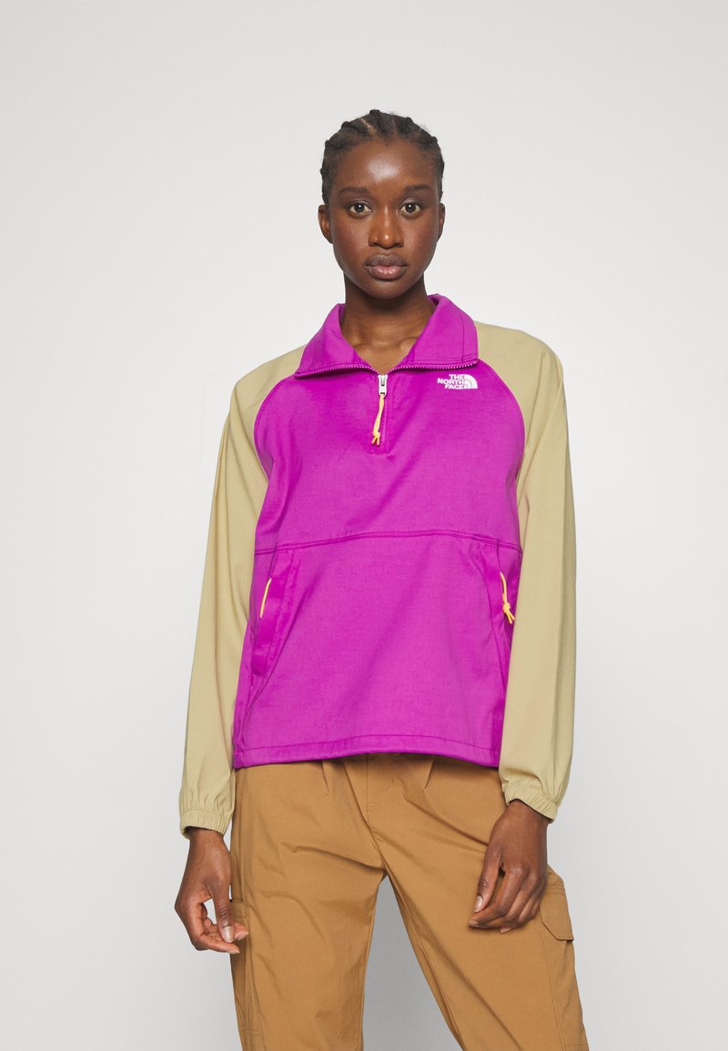 The North Face PULLOVER Outdoorjacke purple cactus flower/khaki