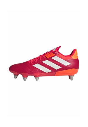 KAKARI - Zapatillas con clavos - lucid red cloud white team solar orange