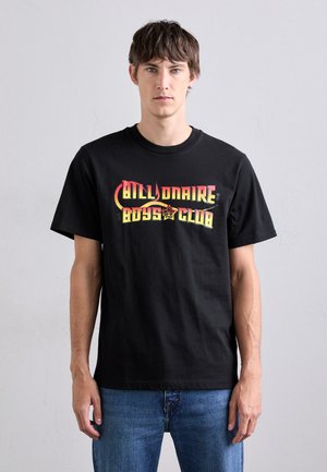 HOOK IT UP - Print T-shirt - black