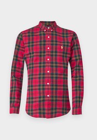 Não selecionado, red/black