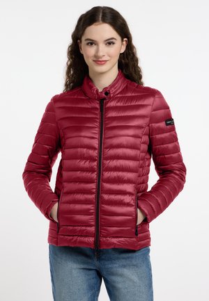 Frieda & Freddies, LEICHT WATTIERTE STEPPJACKE - Winter jacket - dunkelrot