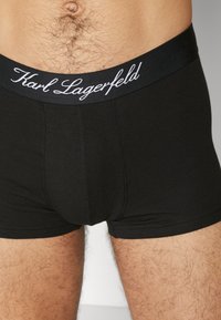 KARL LAGERFELD HOTEL KARL TRUNKS (PACK OF 3) - Boksarice - black
