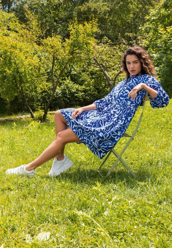 CLEARWATER - Blusenkleid - ocean