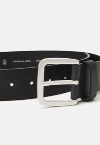 Armani Exchange BELT - Cintura - nero/nero lucido - black/shiny black