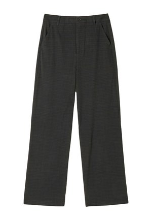 FatFace, TALL FIT - KILT CHECK TROUSERS - Stoffhose - black