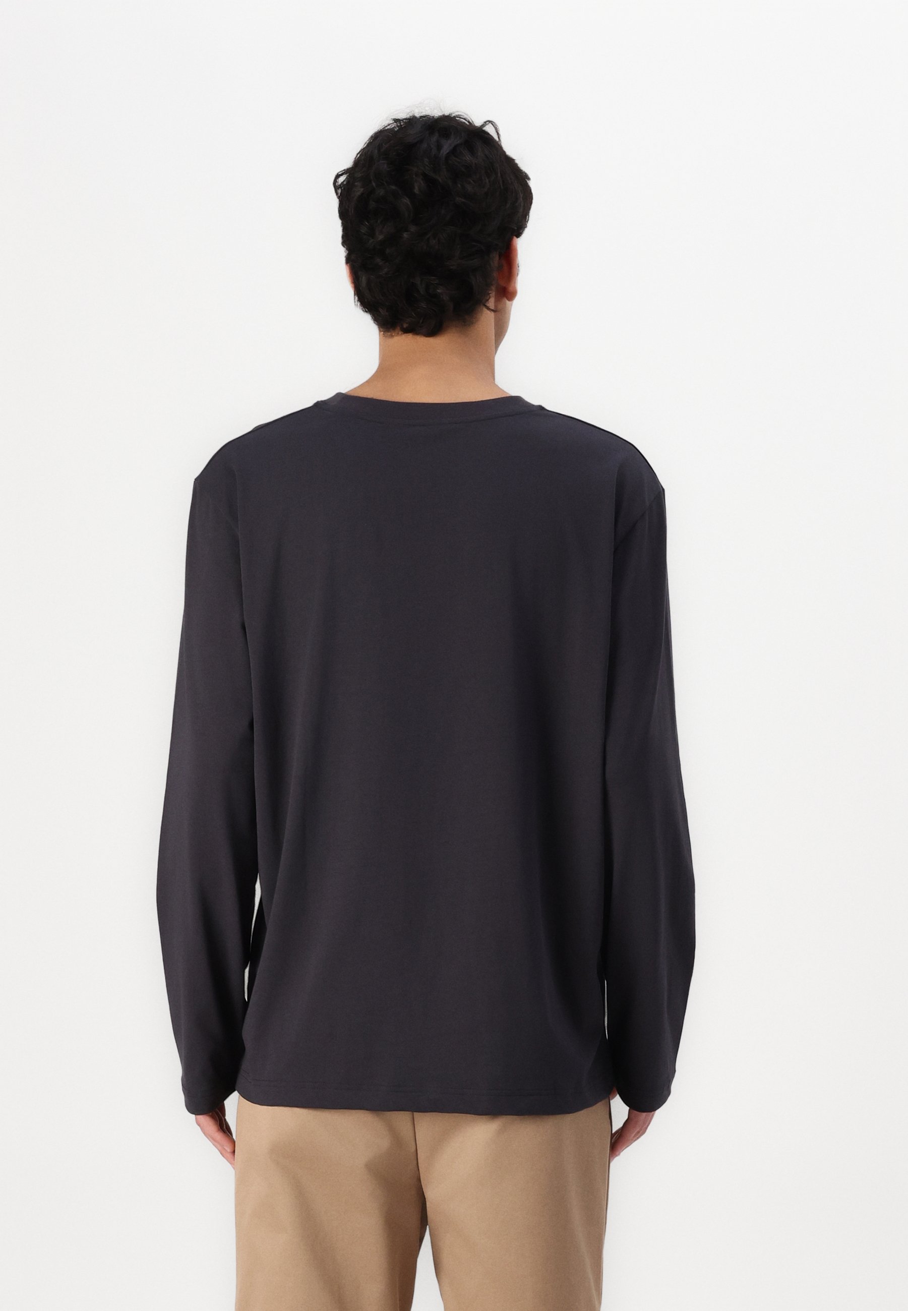 Marimekko BIITTI LOGO PLACEMENT UNISEX - Long sleeved top - dark