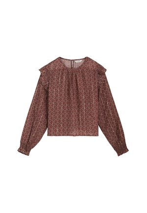 Scalpers, SCALPERS SCETNIC BLOUSE GIRLS - Blusa - burgundy