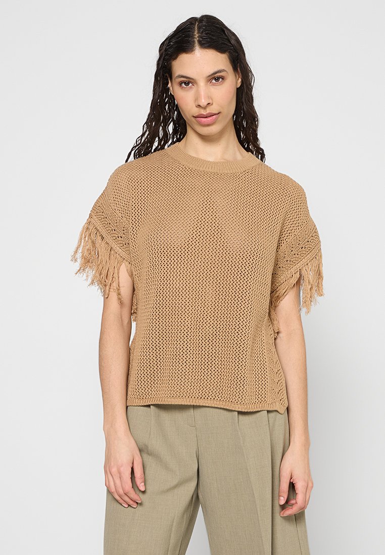 RIANI Trui zandkleur RIANI Trui zandkleur