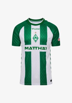 Hummel, HUMMEL WER 26/27 HOME JERSEY S/S UNISEX - Sports T-shirts - abundant green