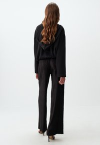 Jimmy Key HIGH WAIST PLEATED  - Pantalon classique - black